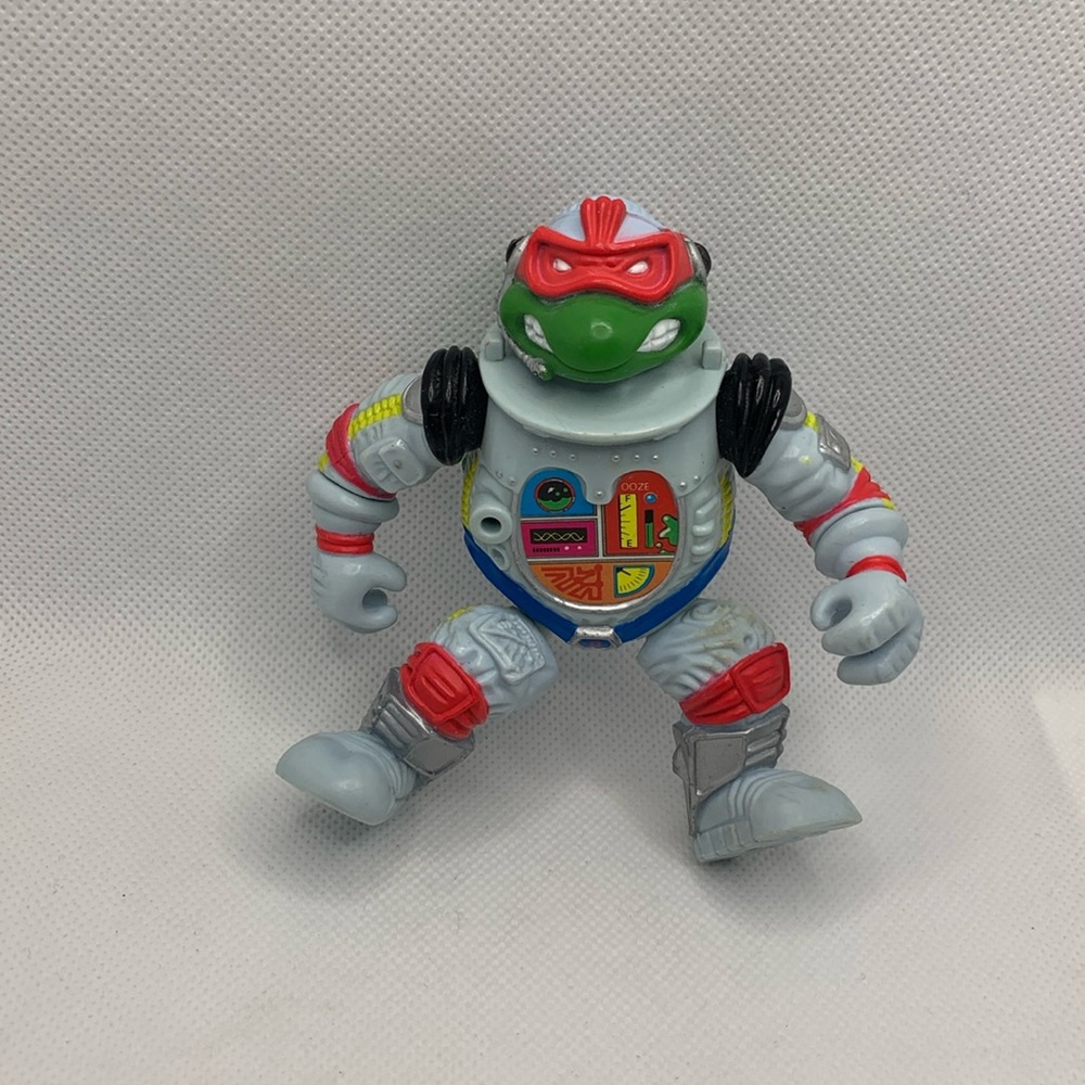 Vintage Teenage Mutant Ninja Turtles TMNT Action Figure Space Cadet Raphael